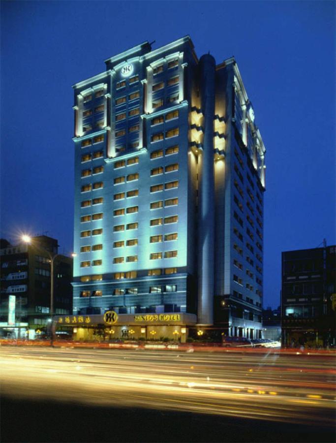 Santos Hotel Tajpej Buitenkant foto